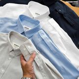  Áo sơ mi Heboz oxford slim fit 4M - 00003296 