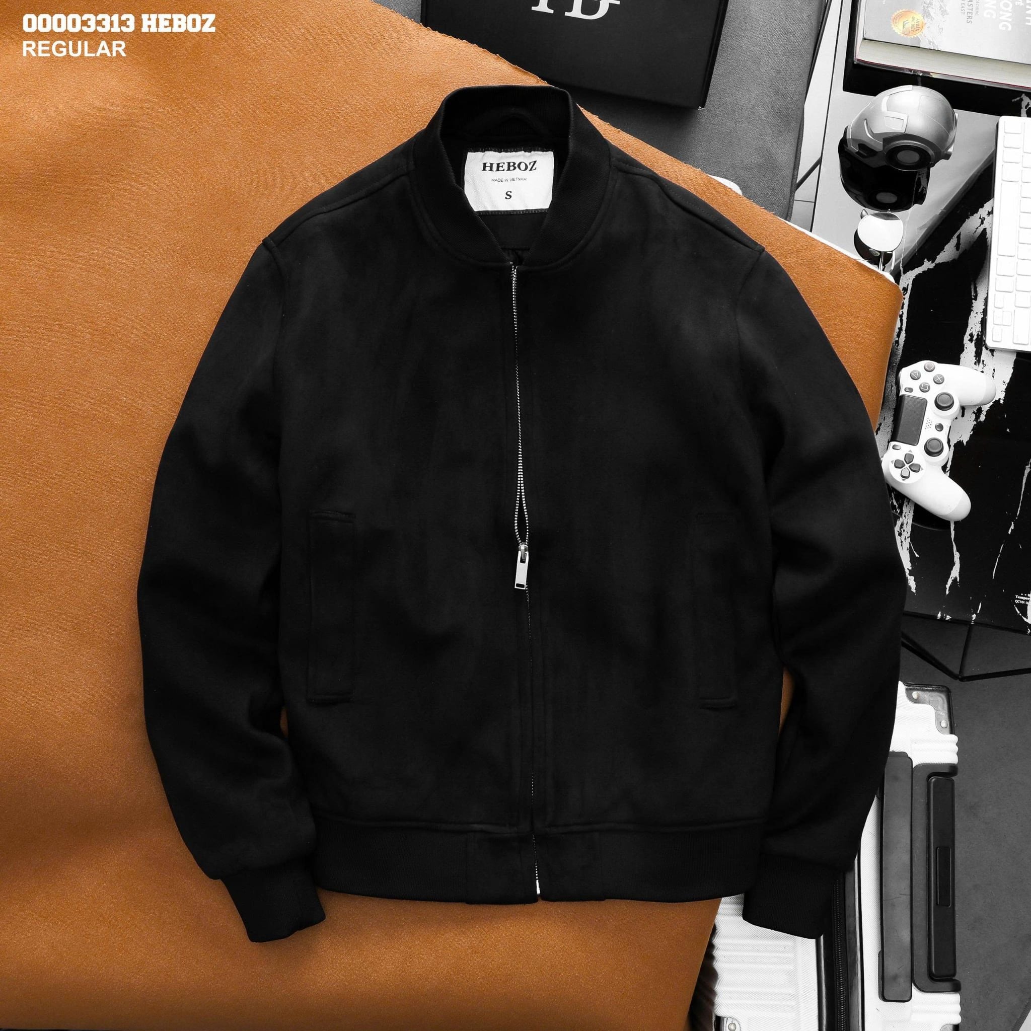  Áo khoác Heboz bomber suede 3M - 00003313 