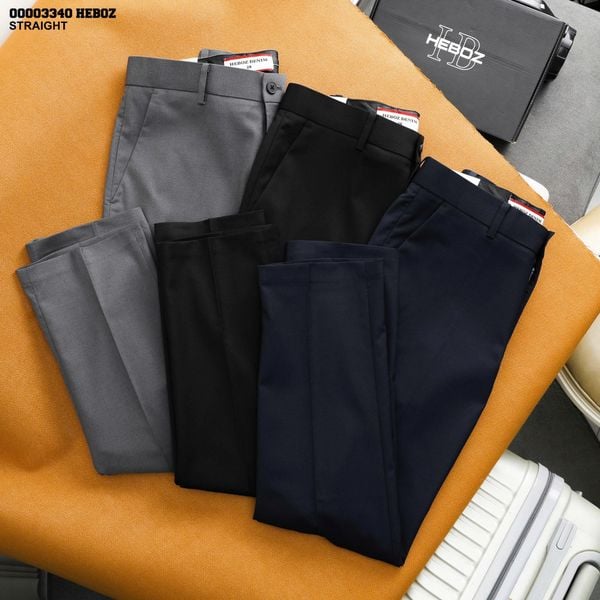  Quần tây Heboz basic straight 03 3M - 00003340 