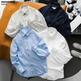  Áo sơ mi Heboz oxford slim fit 4M - 00003296 
