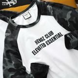  Áo thun Heboz dài tay slim camo - 00003333 