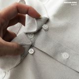  Áo sơ mi Heboz oxford slim fit 4M - 00003296 