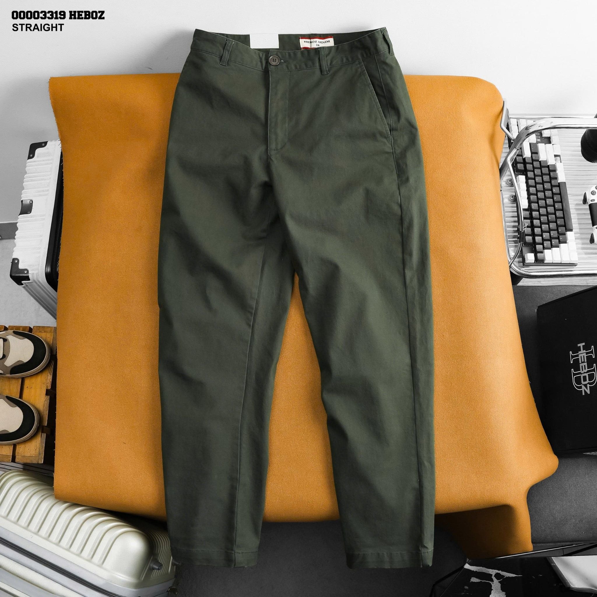  Quần kaki Heboz suông urban vibes 3M - 00003319 