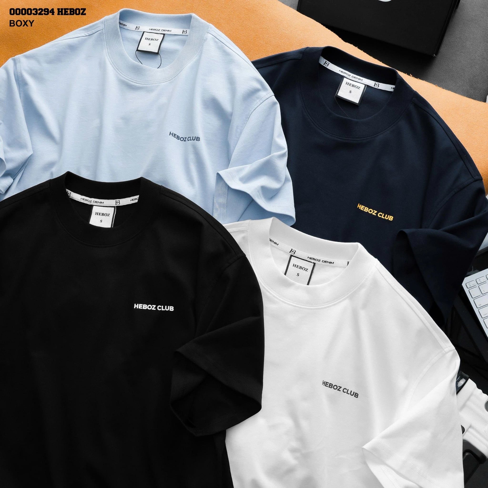  Áo thun Heboz club boxy 4M - 00003294 