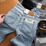  Quần jean Heboz dáng slim trơn D35 - 00003275 