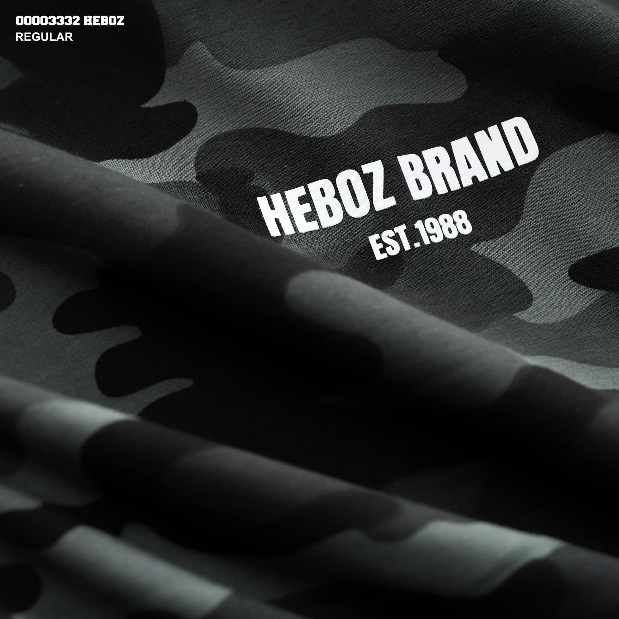  Áo thun Heboz camo regular - 00003332 
