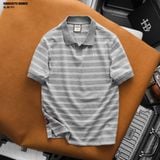  Áo polo HEBOZ striped Vneck 4M - 00003173 