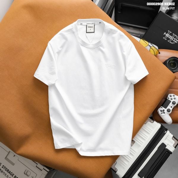  Áo thun Heboz trơn slim fit 3M - 00002905 