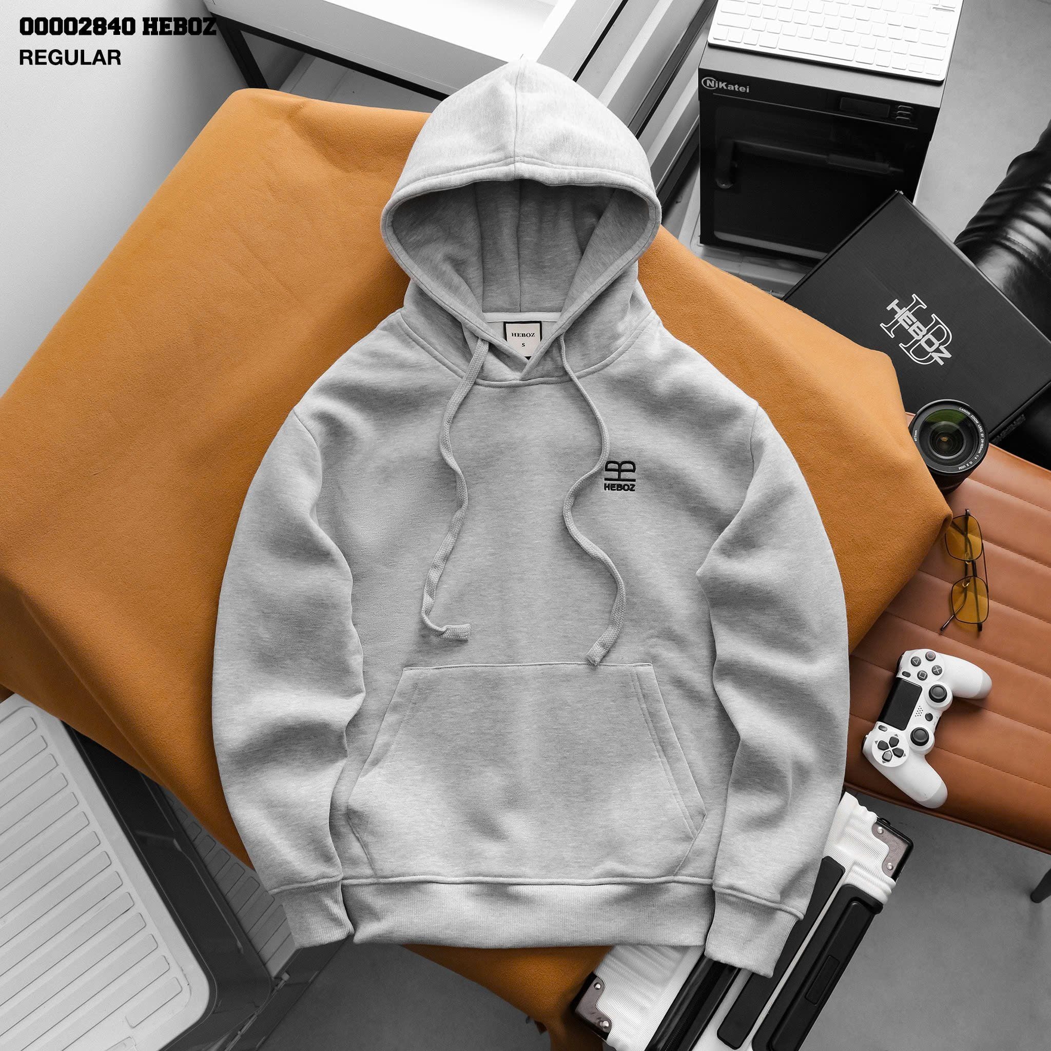  Áo hoodie nam Heboz logo 2M - 00002840 