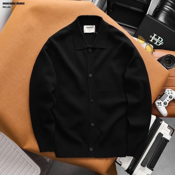  Áo khoác nam Heboz cardigan polo 3M - 00003020 