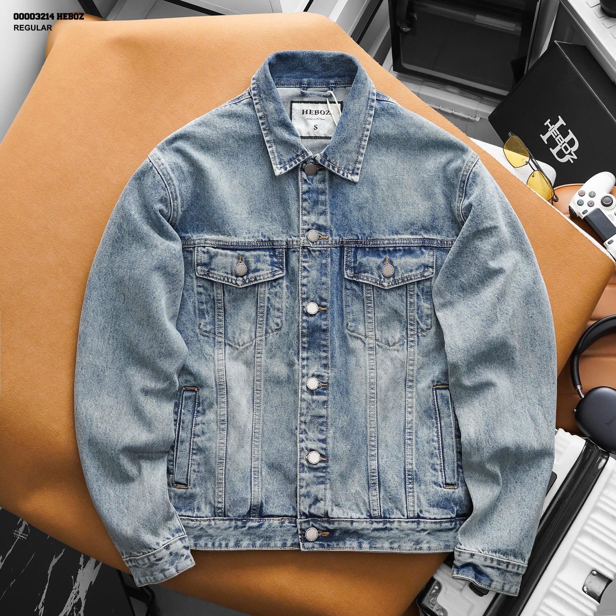  Áo khoác HEBOZ denim premium 3M - 00003214 