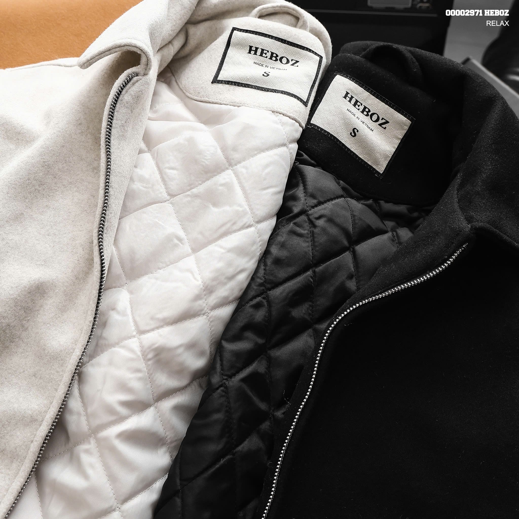  Áo khoác nam Heboz trần trám Clean Cut 2M - 00002971 