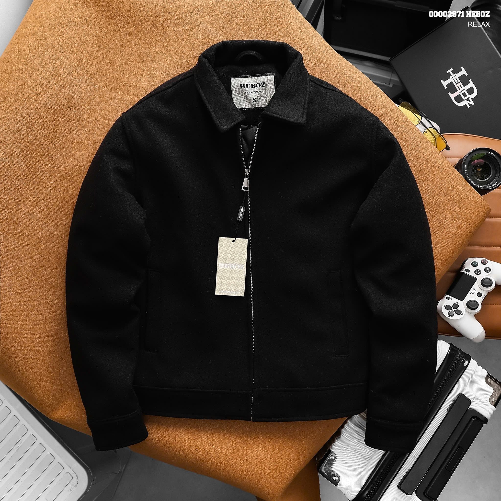  Áo khoác nam Heboz trần trám Clean Cut 2M - 00002971 