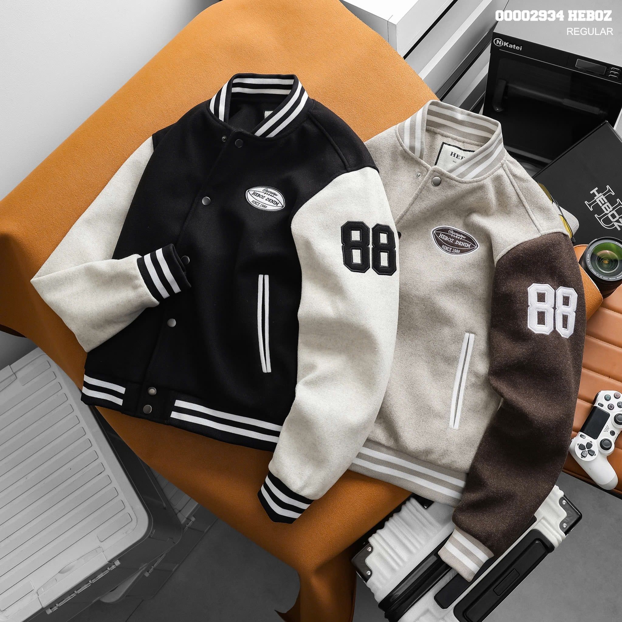  Áo khoác nam Heboz varsity champion 2M - 00002934 