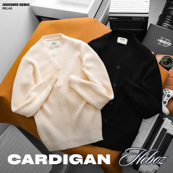  Áo khoác len Heboz cardigan 2M - 00002855 