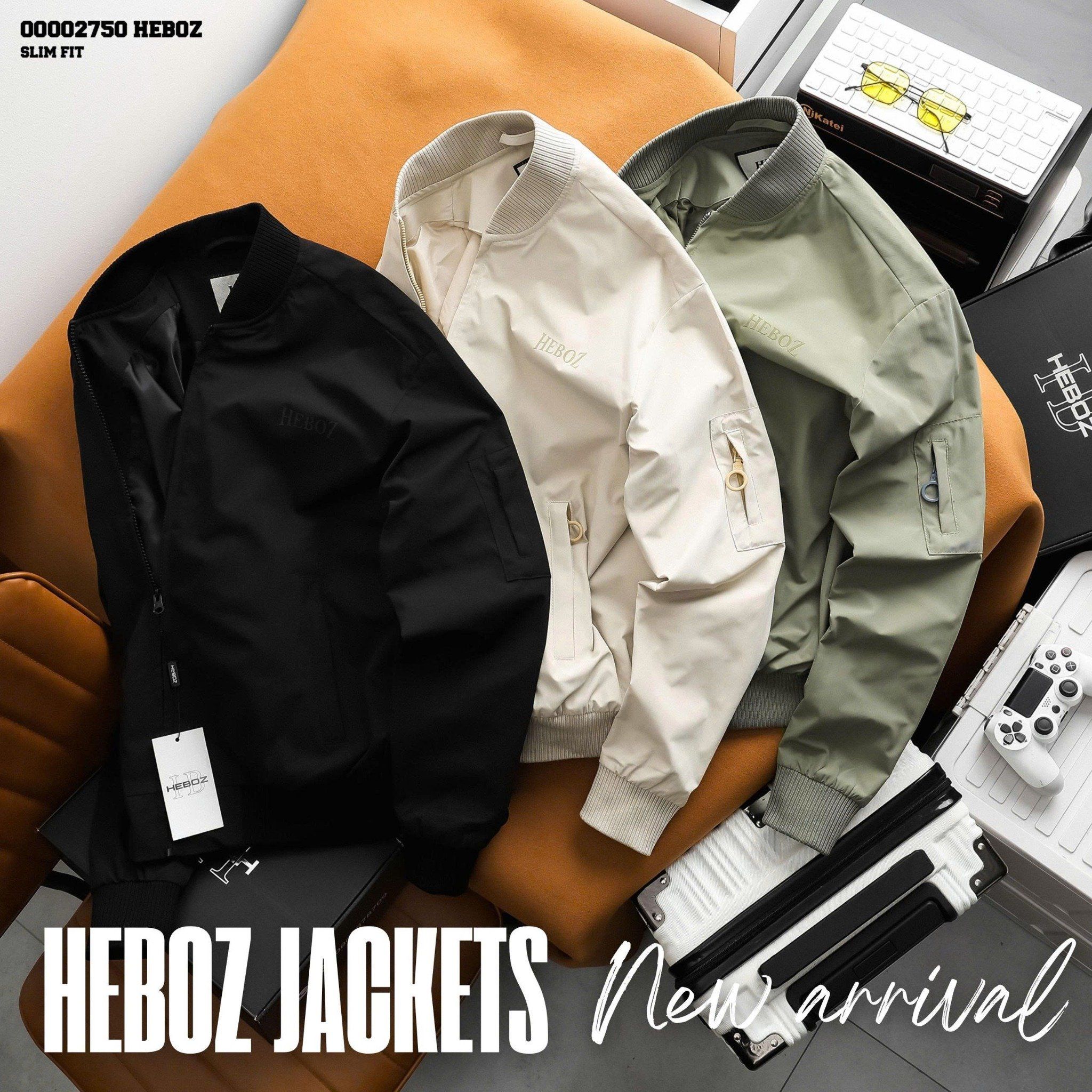  Áo khoác nam Heboz bomber gió 3M - 00002750 