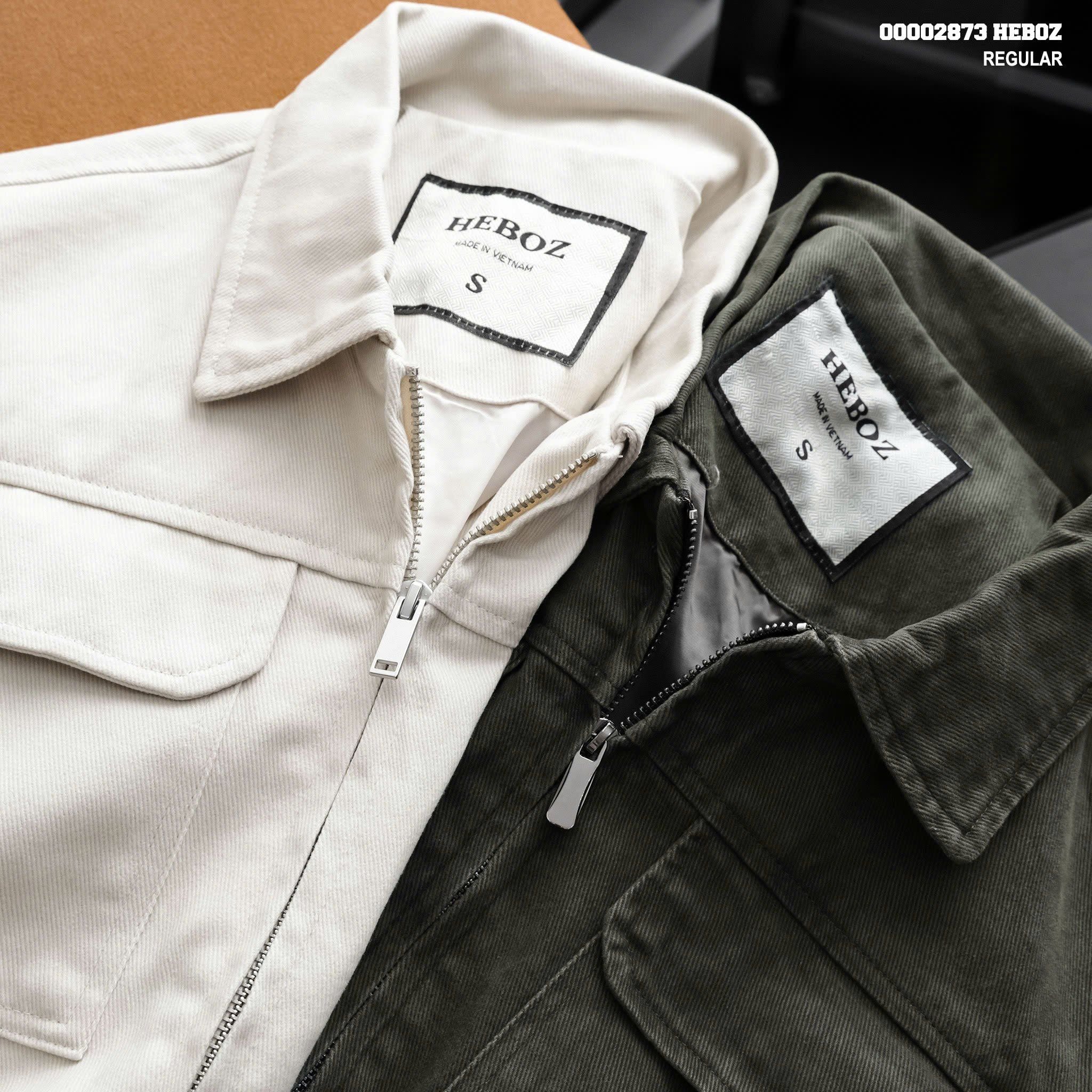  Áo khoác nam Heboz kaki heritage 2M - 00002873 