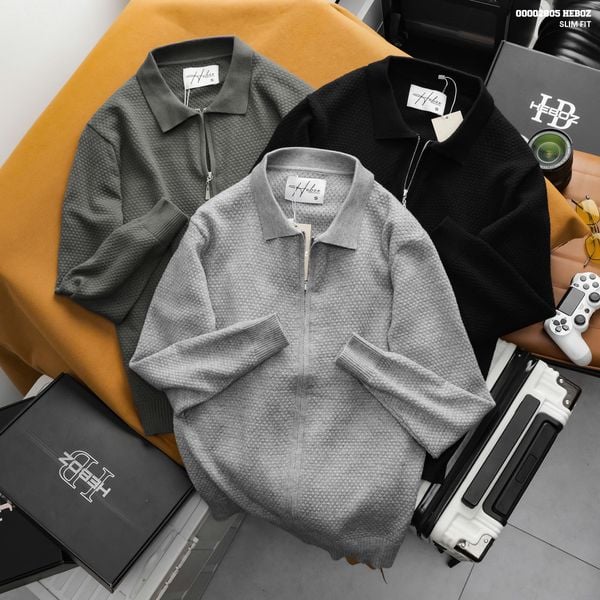  Áo khoác nam Heboz len basic 3M - 00002805 