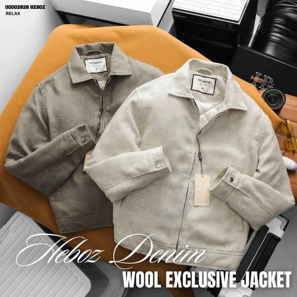  Áo khoác nam Heboz wool exclusive 2M - 00002828 