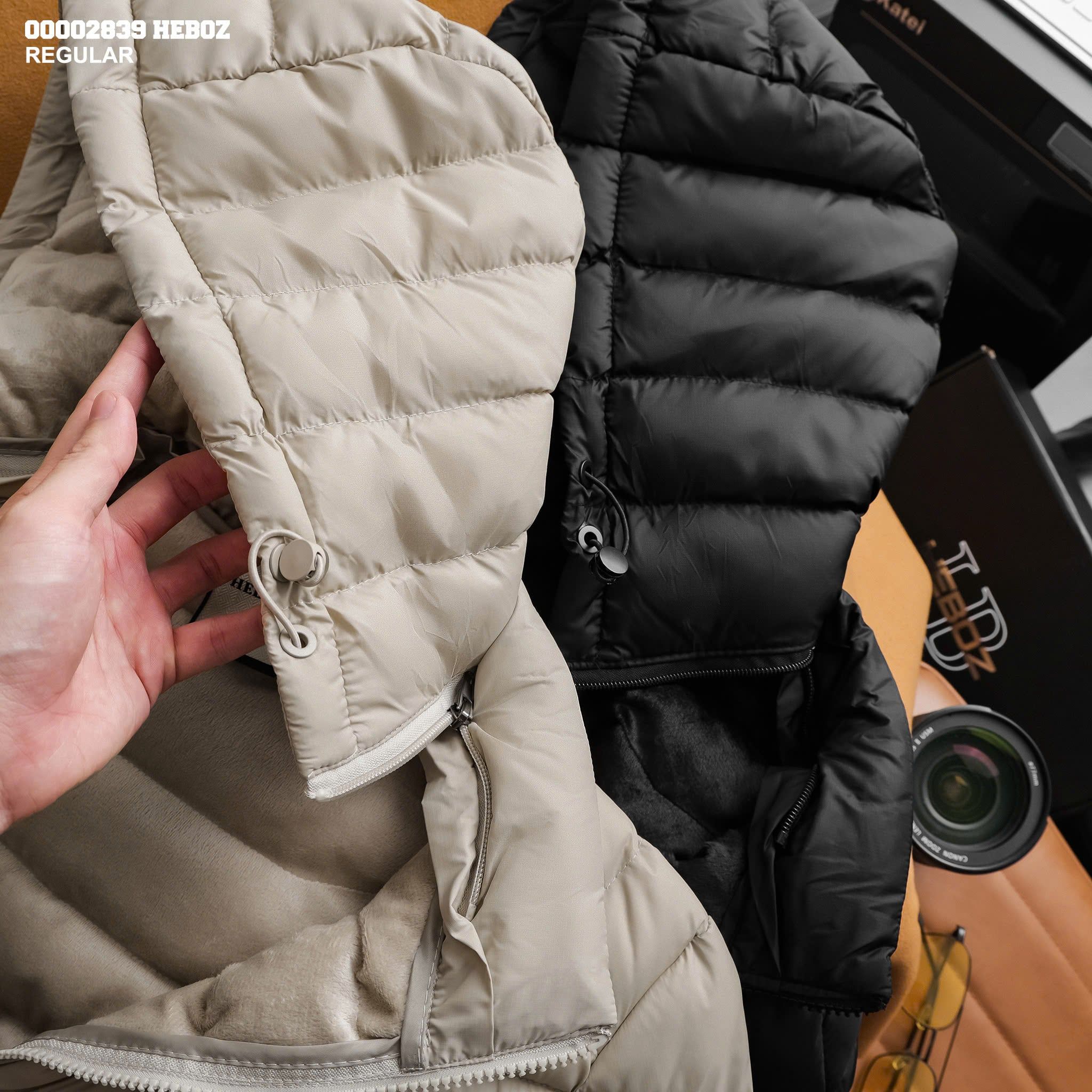  Áo phao Nam Heboz lót lông 2M - 00002839 