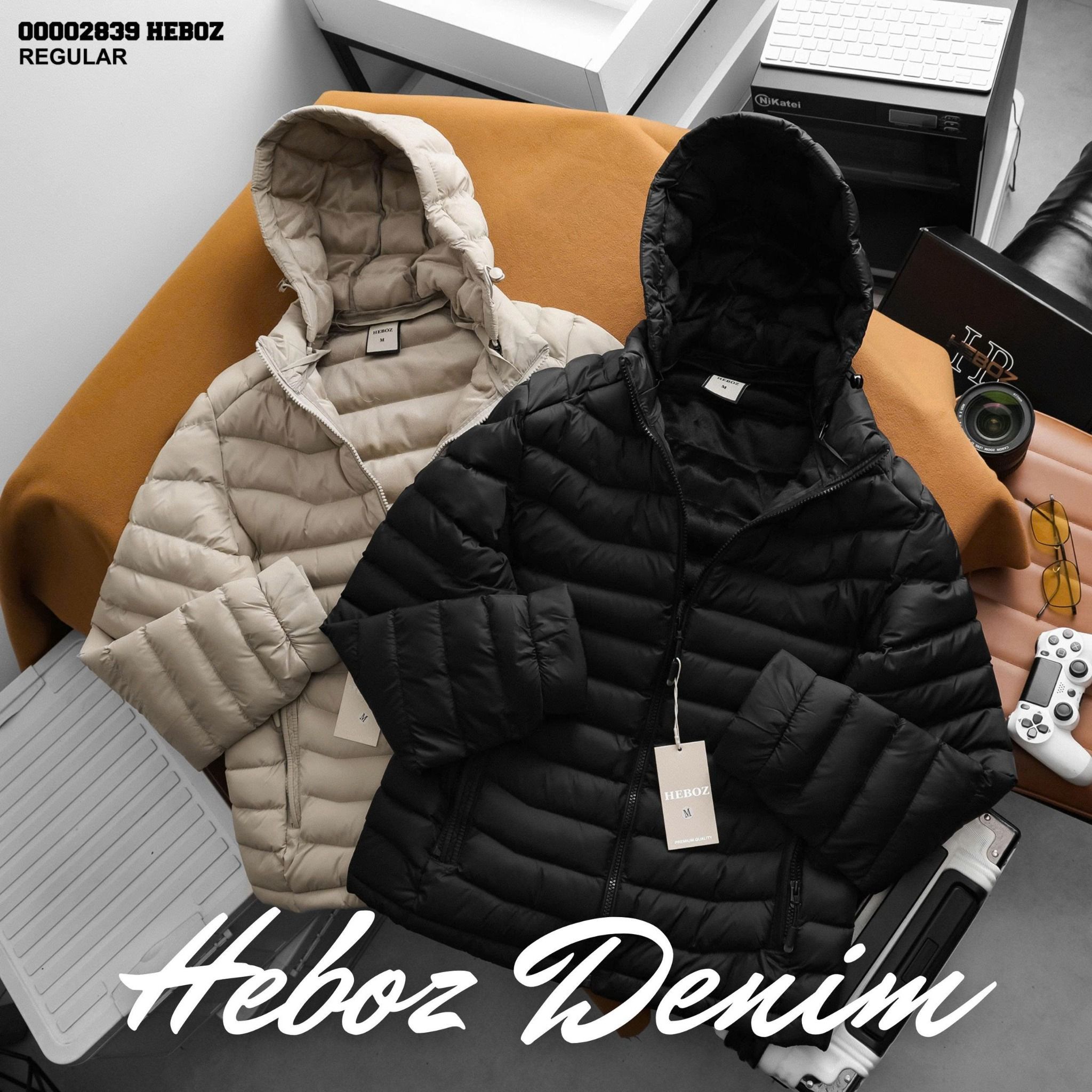  Áo phao Nam Heboz lót lông 2M - 00002839 