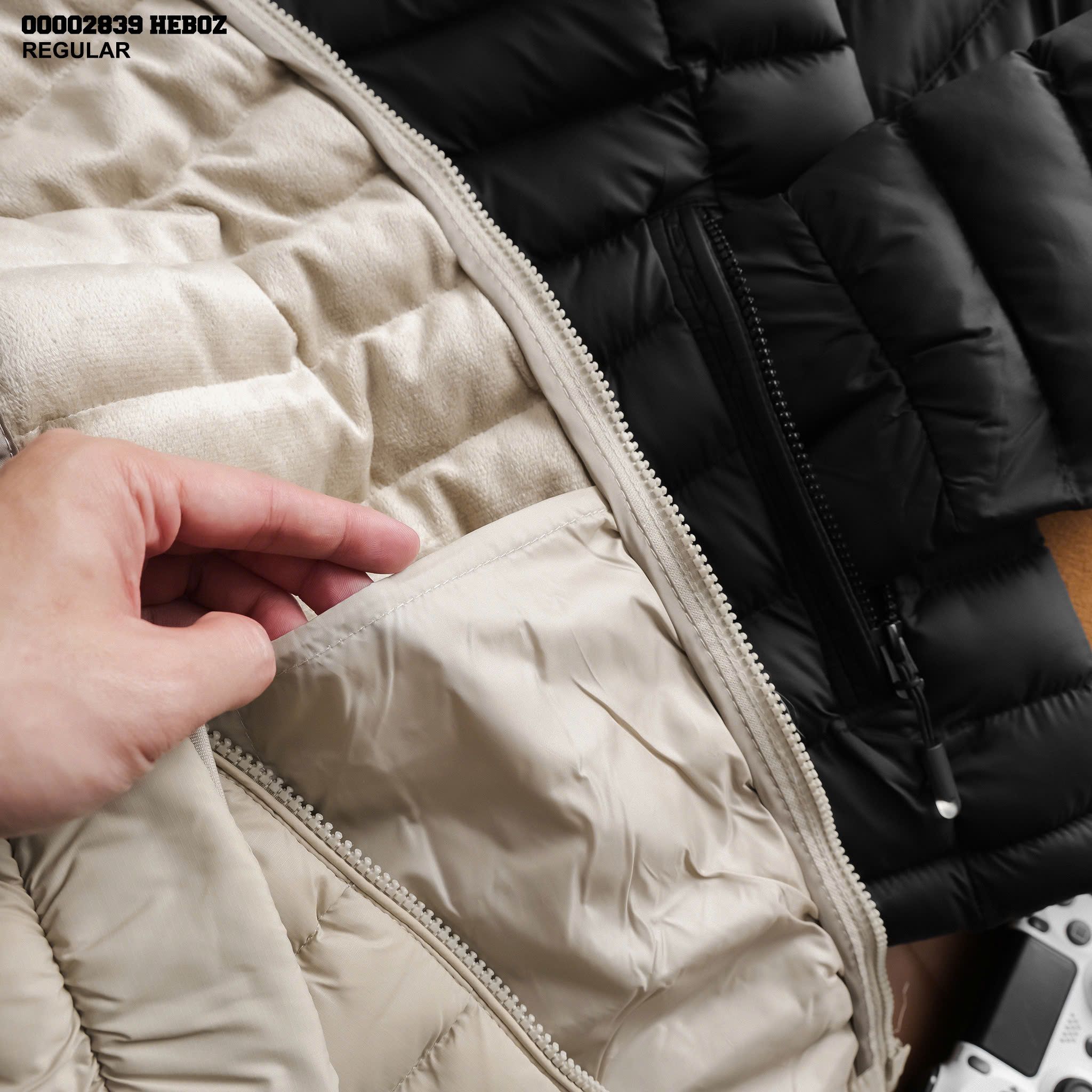  Áo phao Nam Heboz lót lông 2M - 00002839 