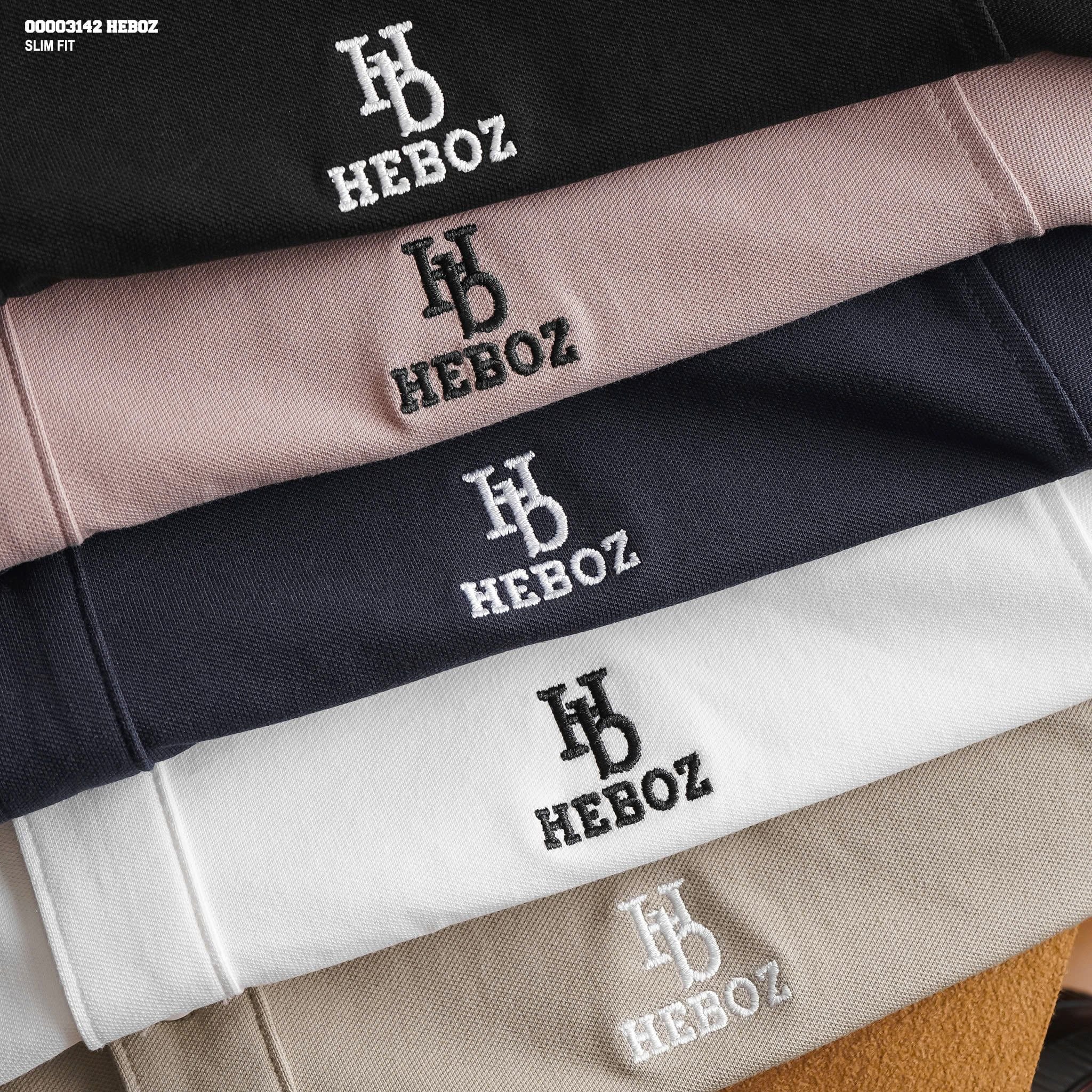  Áo polo nam HEBOZ classic logo 5M - 00003142 