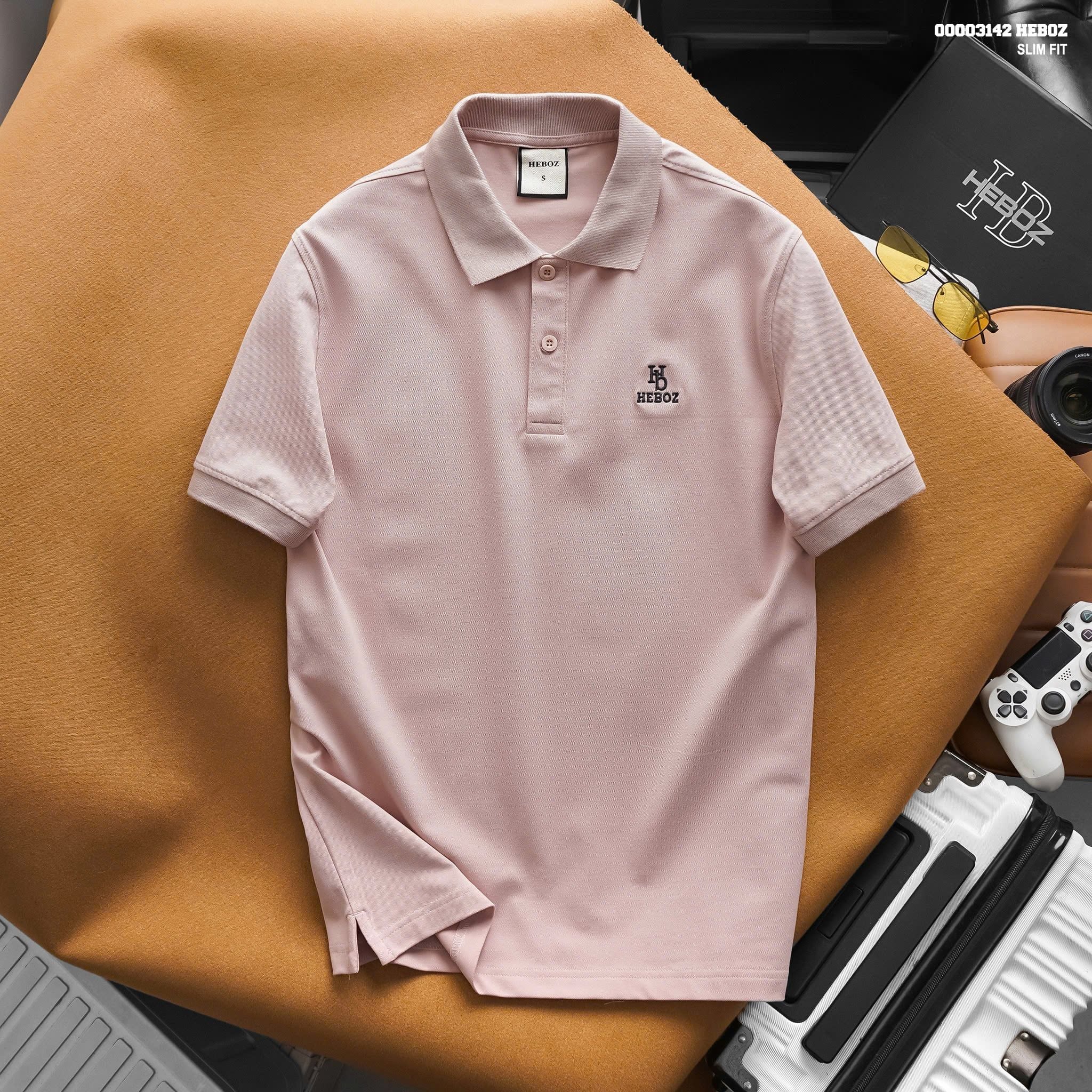  Áo polo nam HEBOZ classic logo 5M - 00003142 