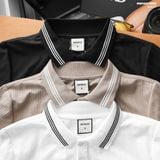  Áo polo nam HEBOZ Texture Collar 3M - 00003123 