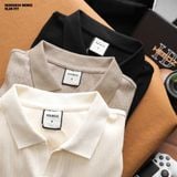  Áo polo len Heboz dài tay cổ V 3M - 00002834 