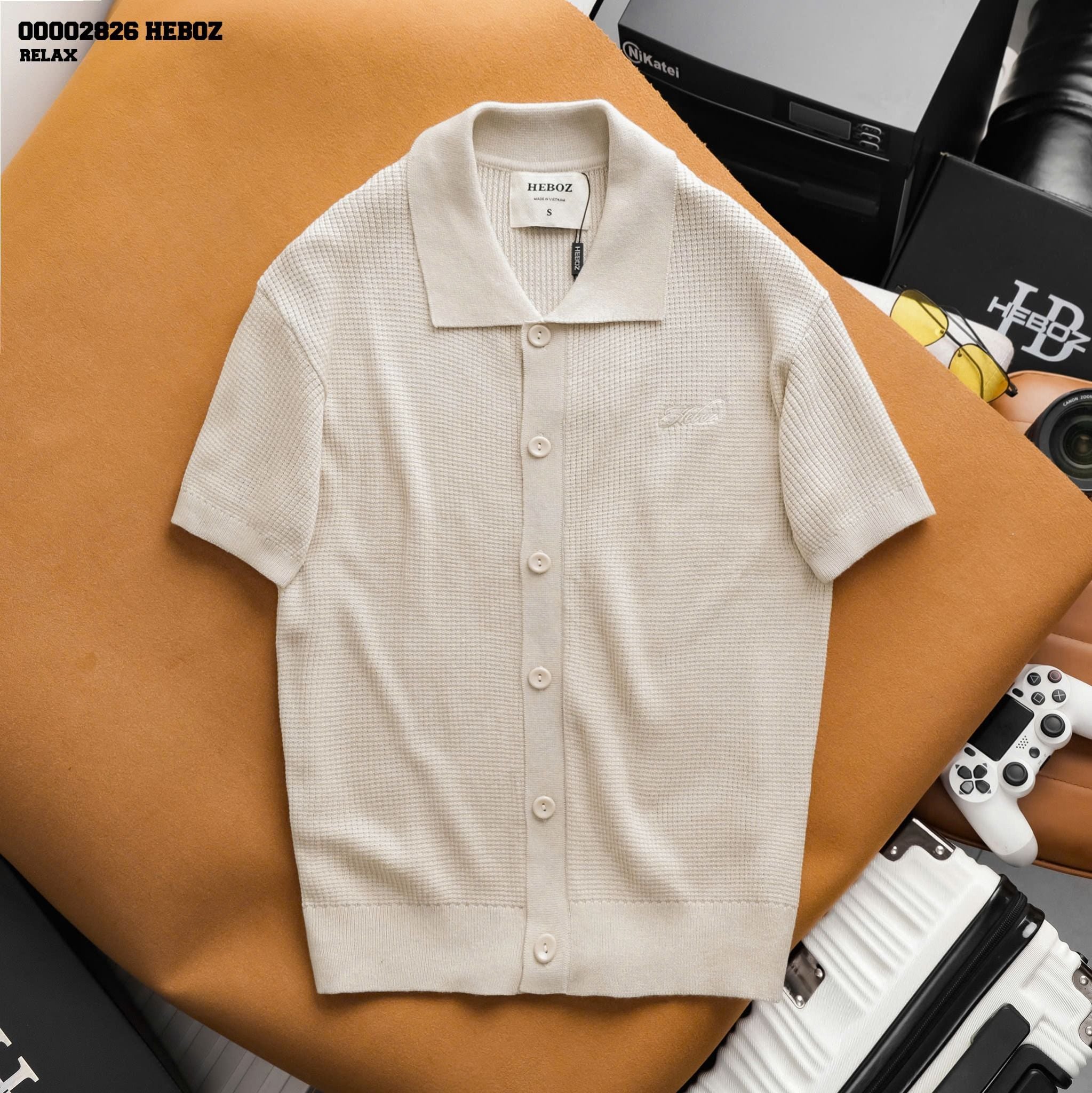  Áo polo len Heboz sign regular 3M - 00002826 