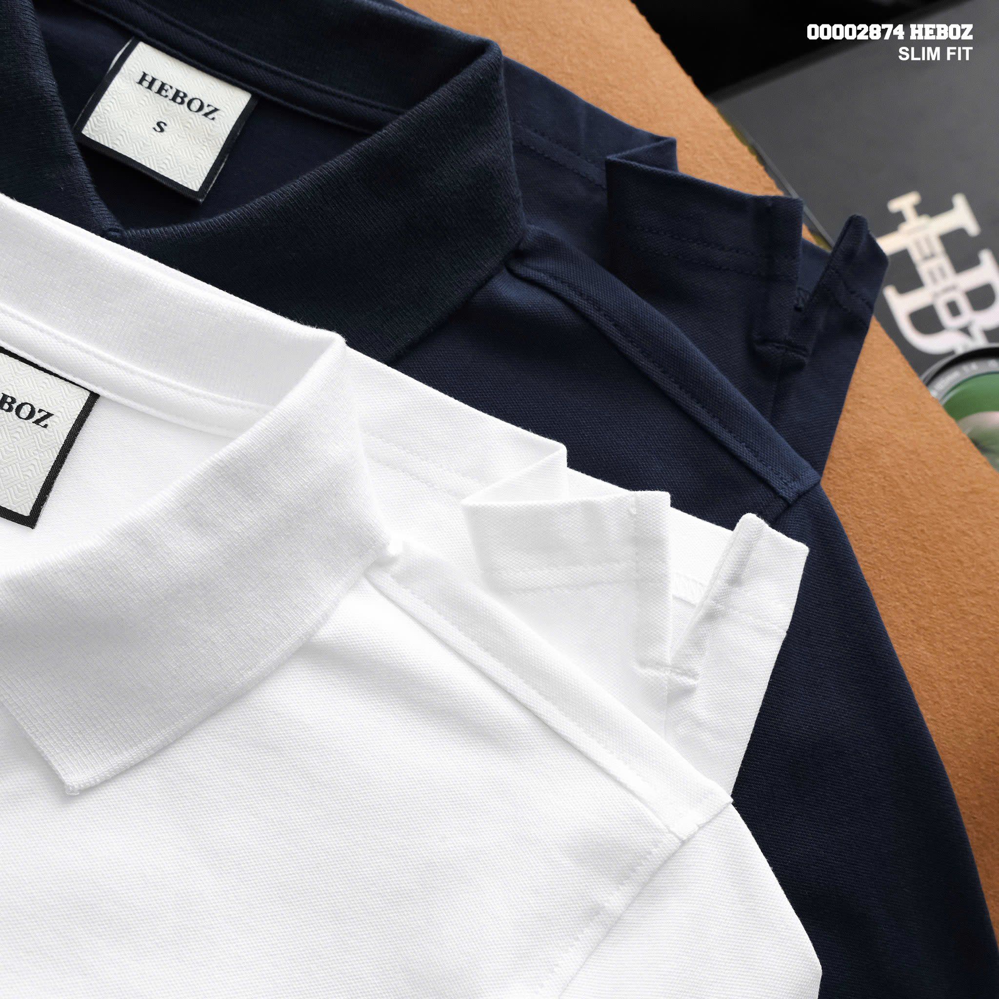  Áo polo nam Heboz Classic College 2M - 00002874 