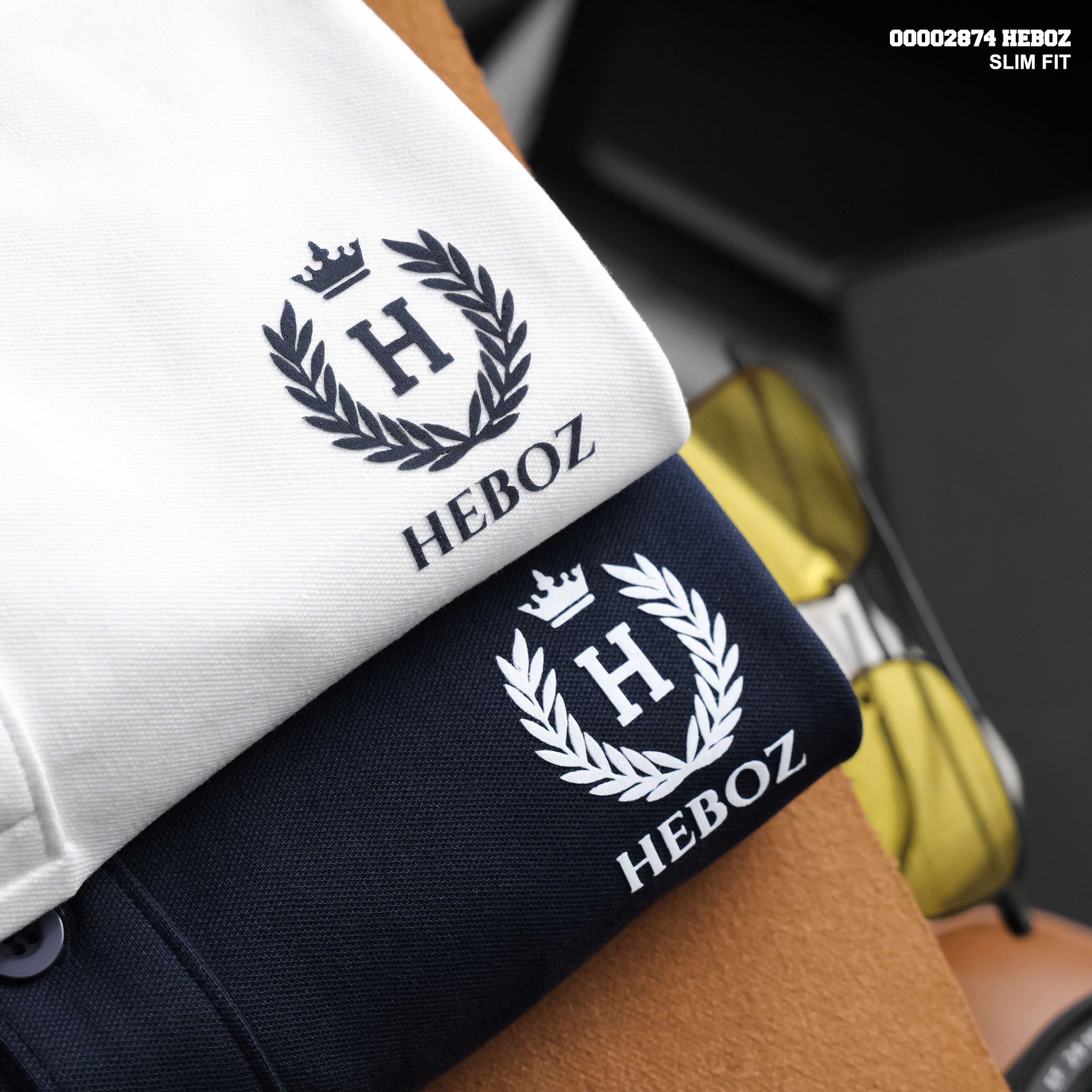  Áo polo nam Heboz Classic College 2M - 00002874 