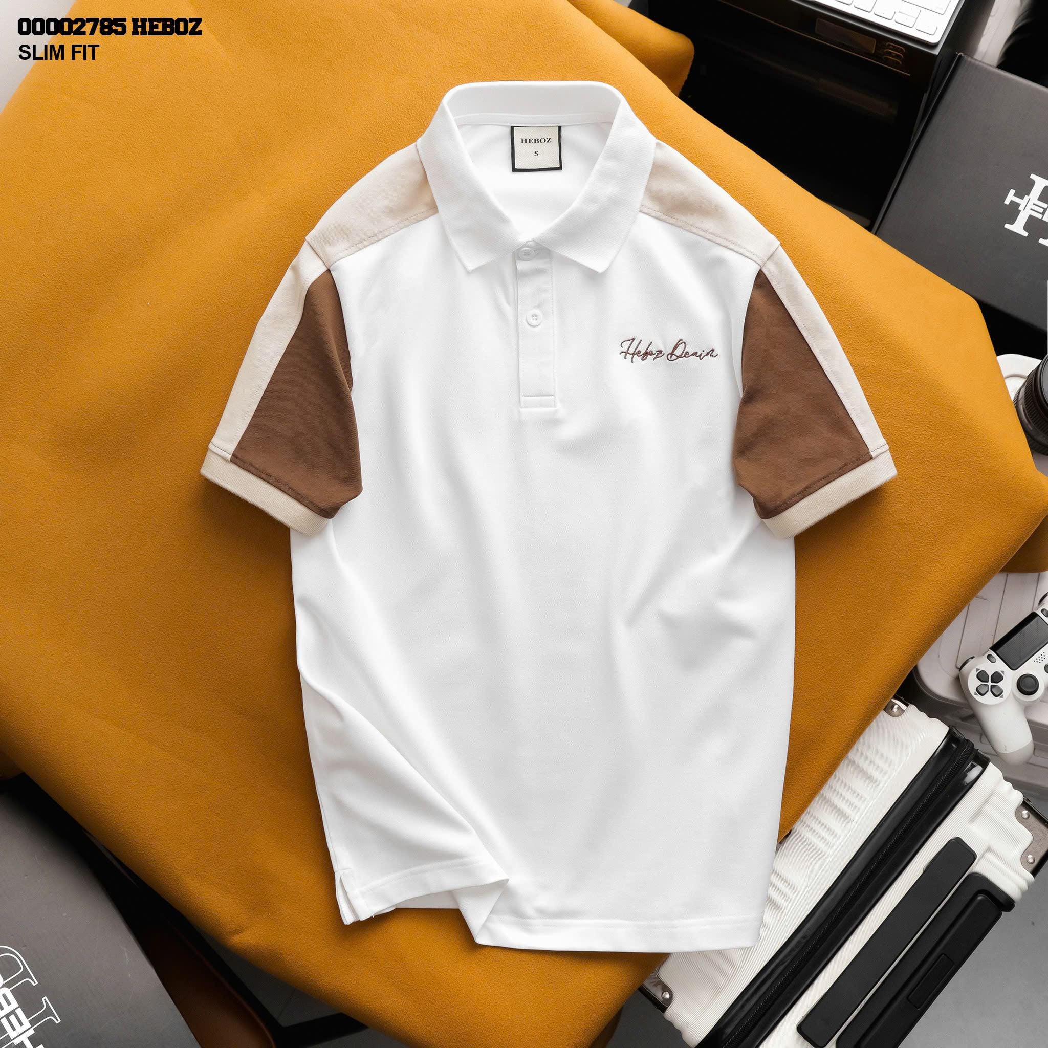  Áo polo nam Heboz phối màu 3M - 00002785 