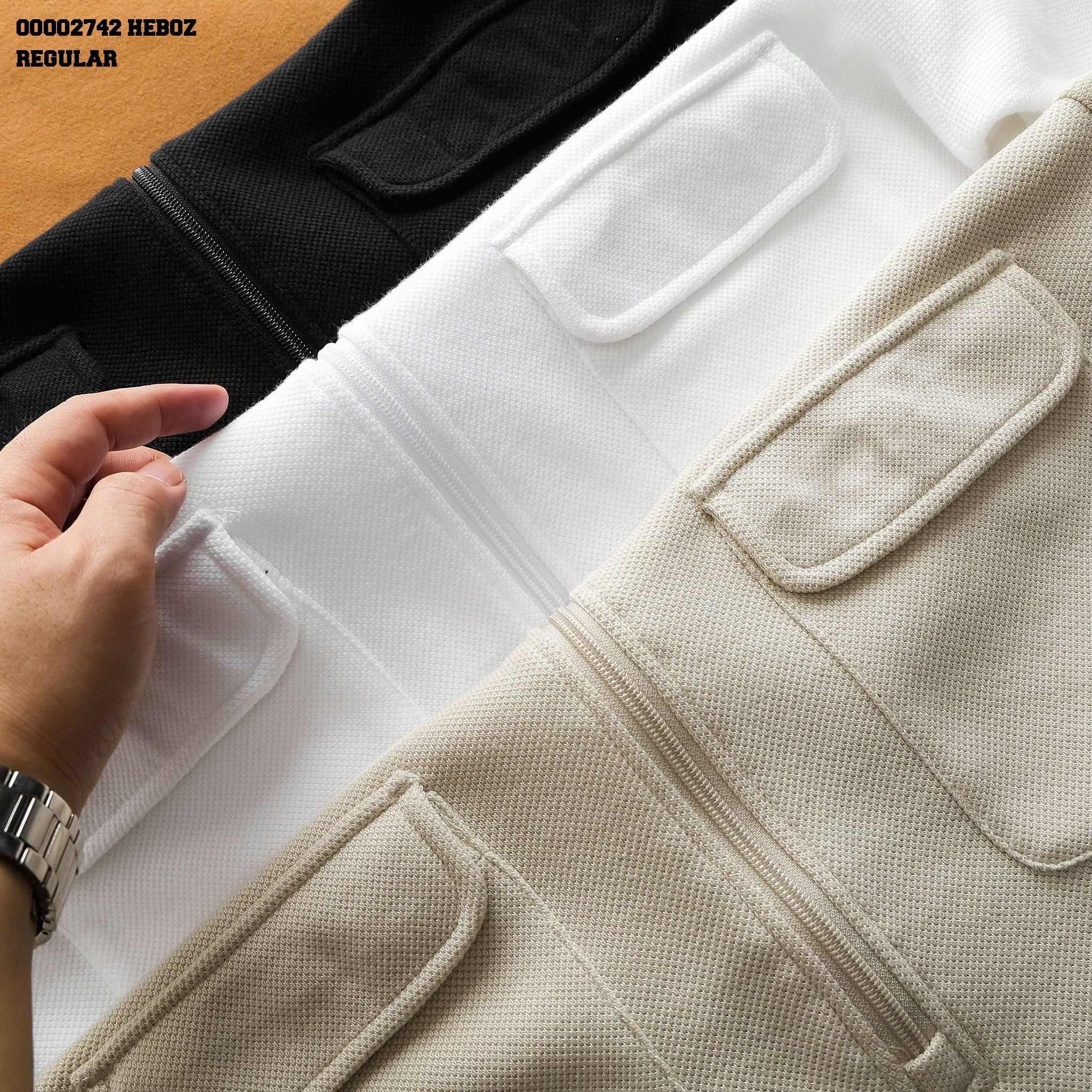  Áo polo nam Heboz pique safari 3M - 00002742 