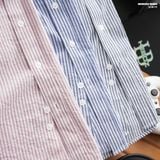  Áo sơ mi HEBOZ cổ trụ linen 3M - 00003212 