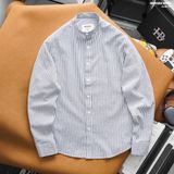  Áo sơ mi HEBOZ cổ trụ linen 3M - 00003212 