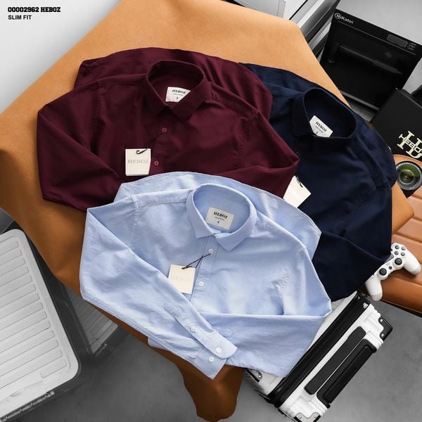  Áo sơ mi nam Heboz Executive oxford 3M - 00002962 