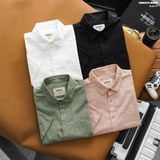  Áo sơ mi HEBOZ linen ngắn tay 4M - 00003175 