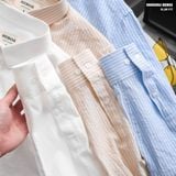  Áo sơ mi nam Heboz linen one striped 3M - 00002911 