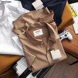  Áo sơ mi nam HEBOZ ngắn tay cotton chéo 5M - 00003147 