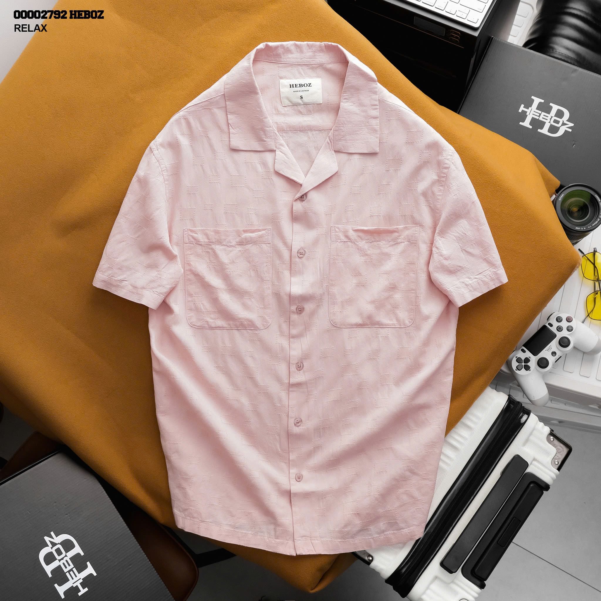  Áo sơ mi Heboz NT Pijama embossed 3M - 00002792 