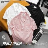  Áo sơ mi Heboz NT Pijama embossed 3M - 00002792 