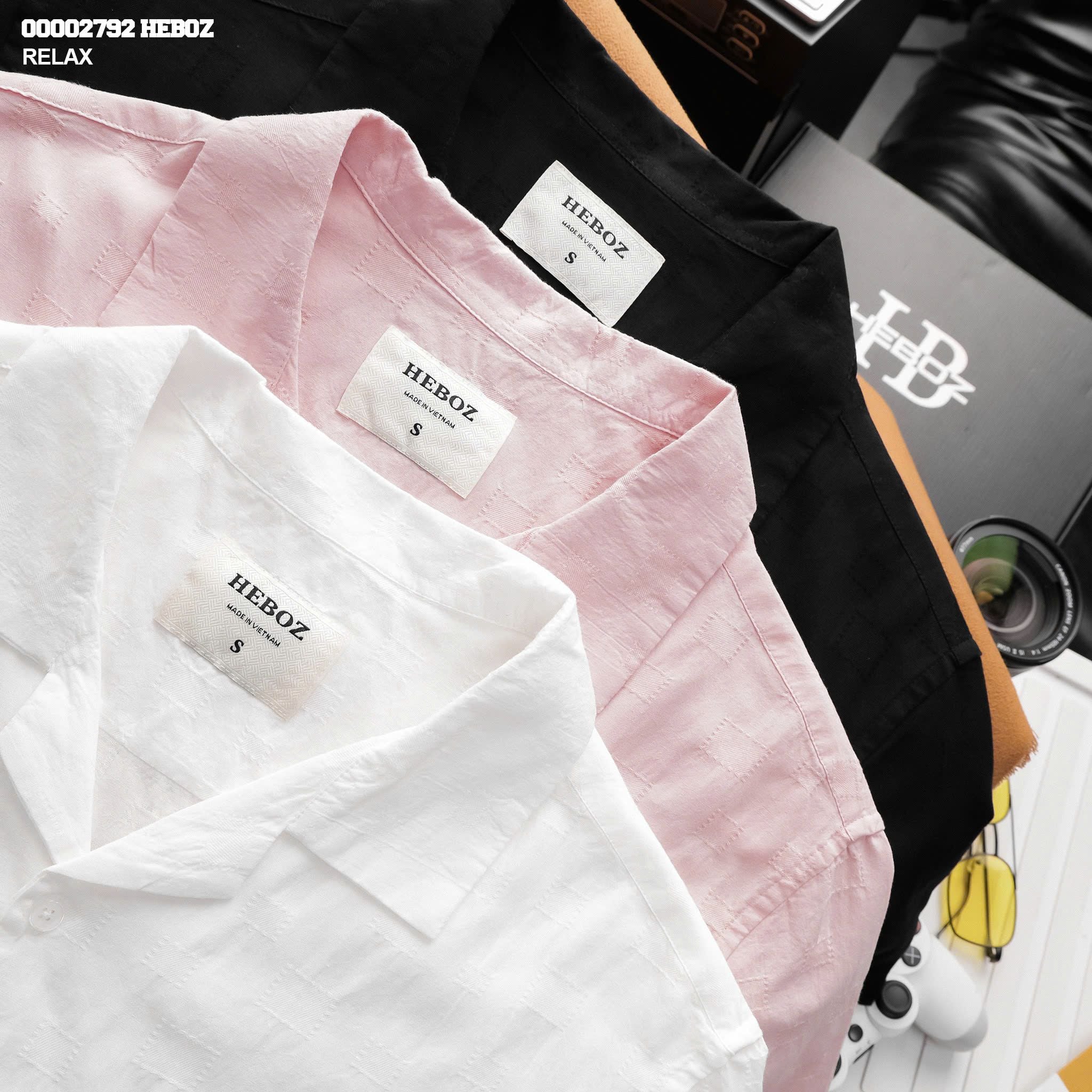  Áo sơ mi Heboz NT Pijama embossed 3M - 00002792 