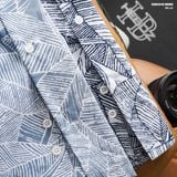  Áo sơ mi nam HEBOZ pijama linen floral 3M - 00003145 