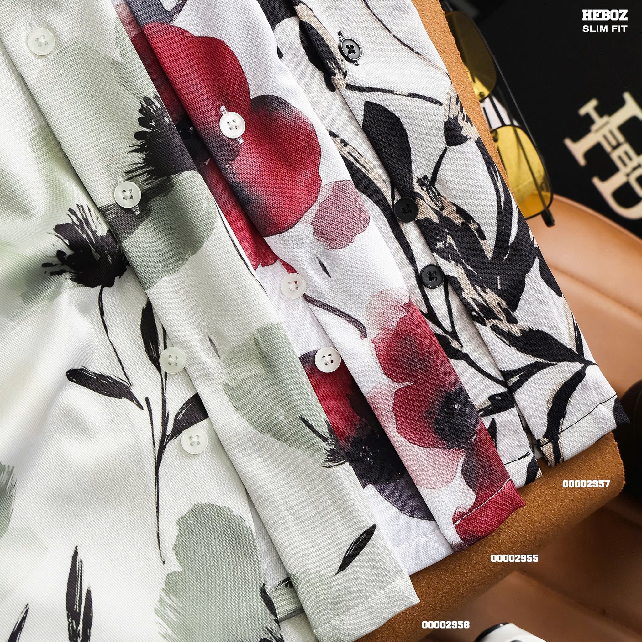  Áo sơ mi nam Heboz Urban Camo - 00002959 