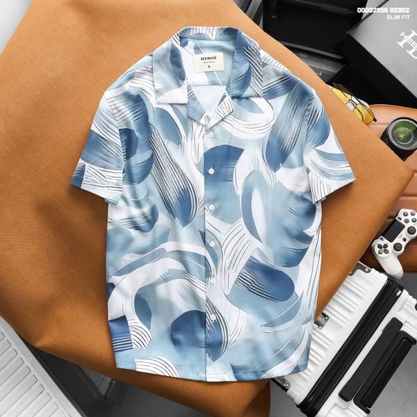  Áo sơ mi nam Heboz Urban Blue - 00002956 