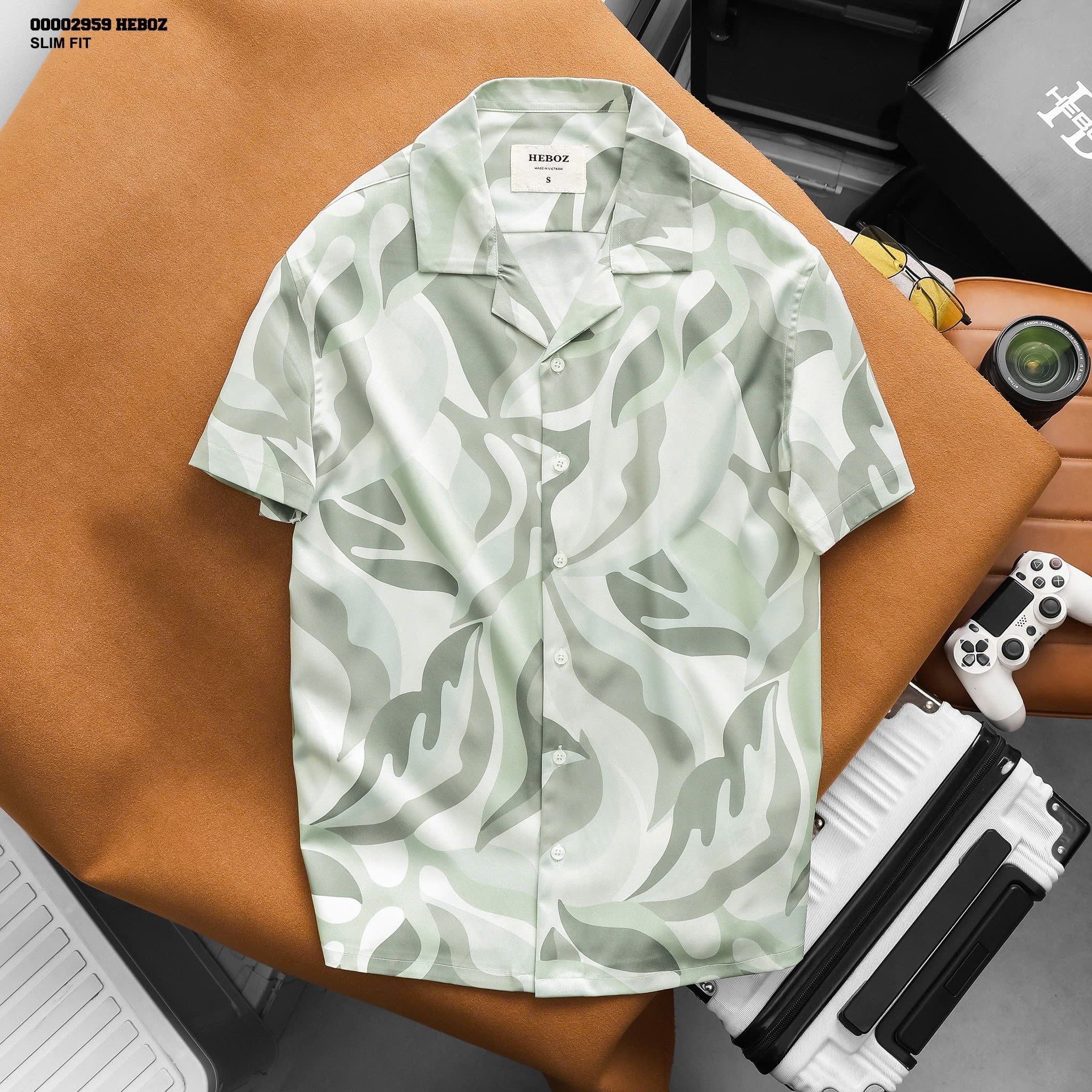  Áo sơ mi nam Heboz Urban Camo - 00002959 