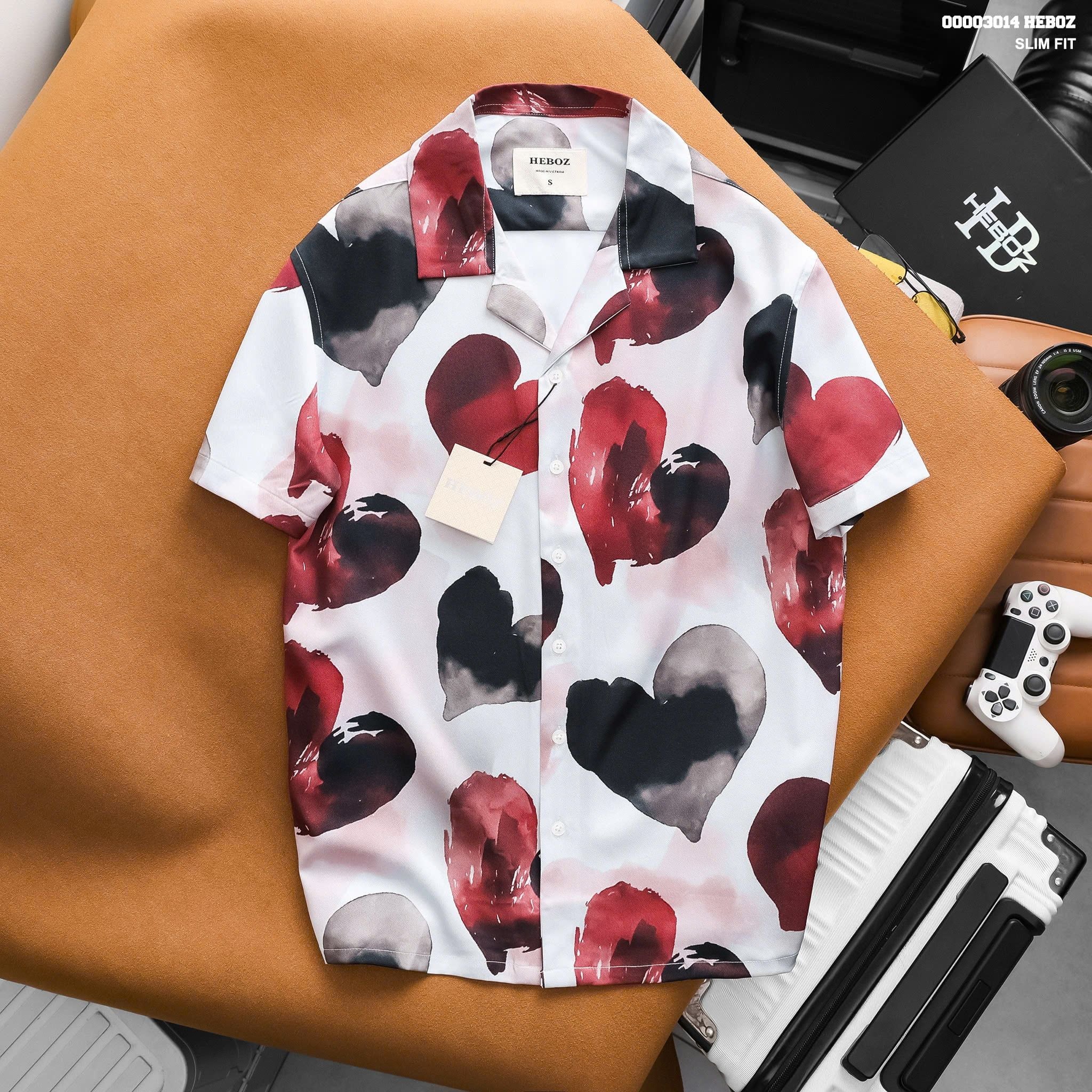 Áo sơ mi nam Heboz urban Equestrian 3M - 00003014 