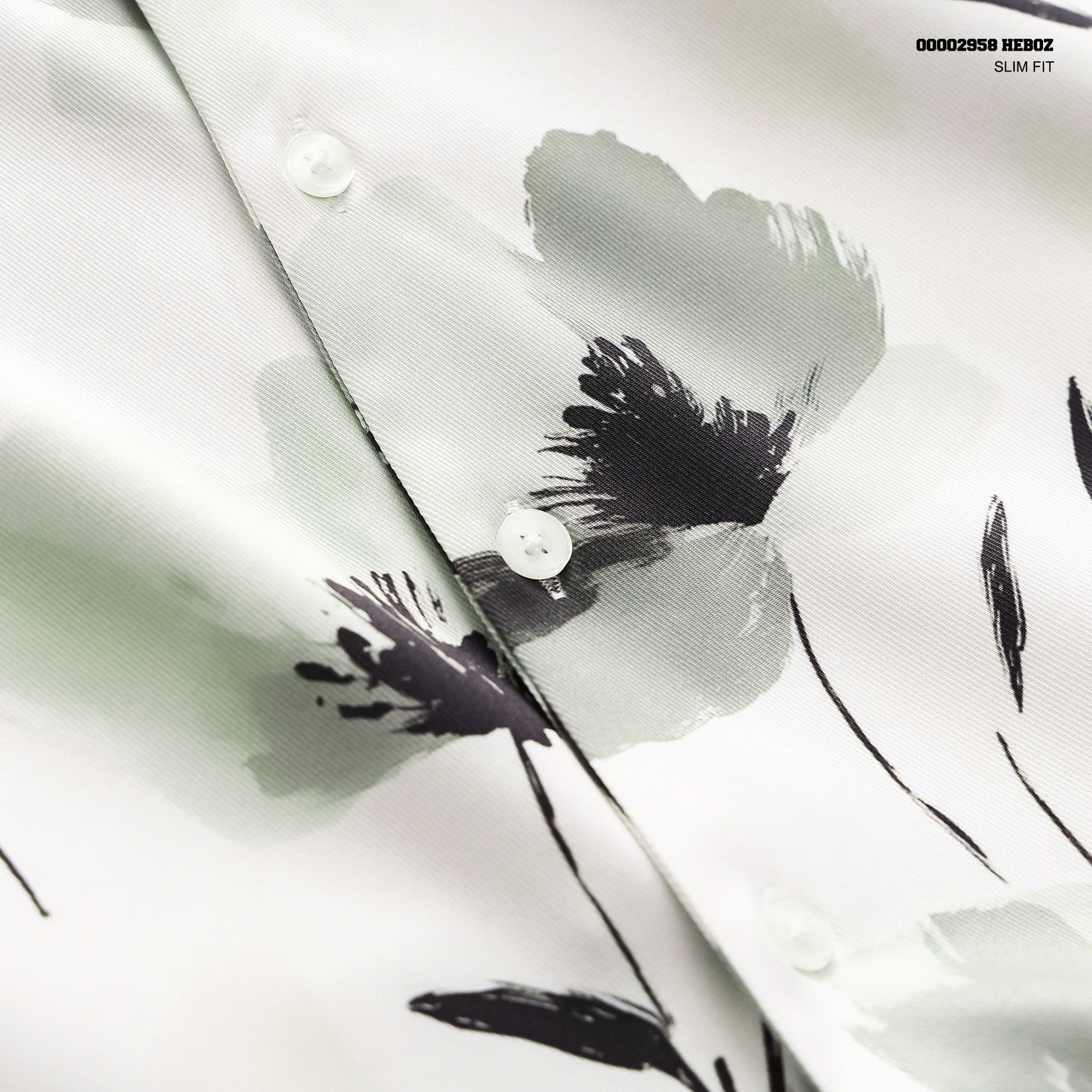  Áo sơ mi nam Heboz Urban Mist - 00002958 